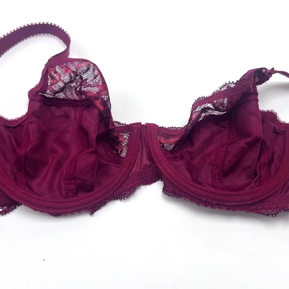 Fantasie Aubree Wired Side Support bra 30DDD (30E UK) Rouge - Picture 5 of 9
